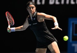Caroline Garcia Avustralya Açık’a veda ederken Andrey Rublev çeyrek finale çıktı
