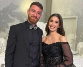Ulusal futbolcu Salih Özcan evliliğe birinci adımı attı
